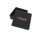 Melchior Jewellery black gift box for sterling silver heart drop earrings