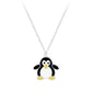 Melchior Jewellery kids penguin pendant jewellery with silver chain childrens necklace