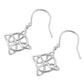 Sterling Silver Witch's Knot Drop Earrings